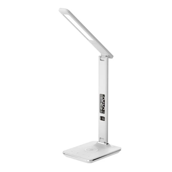 Lampa stolná IMMAX Kingfisher 08966L USB s bezdrôtovým nabíjaním Qi