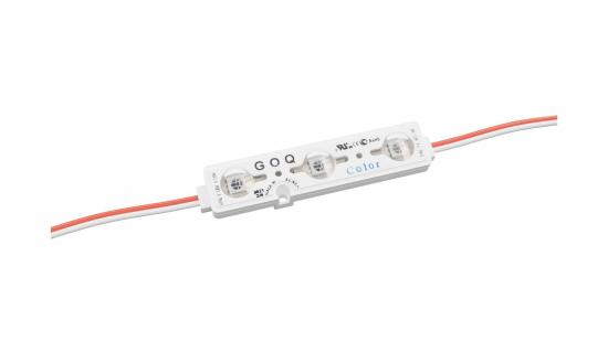 LED modul GOQ SAMSUNG 3xLED 150 stupňov modrá