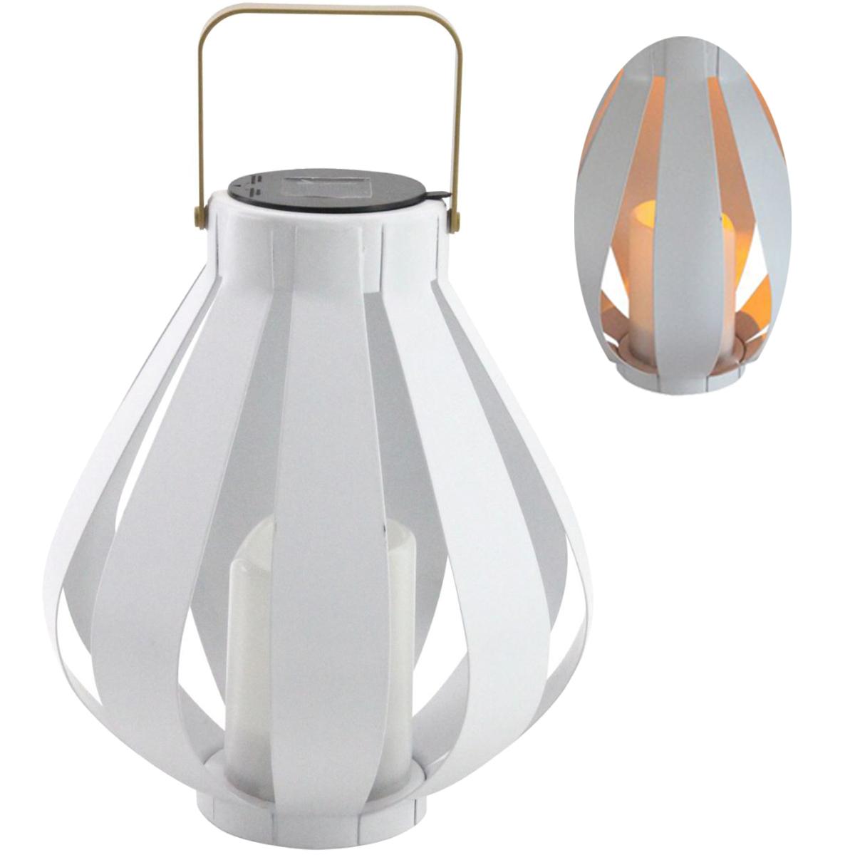 SOLÁRNA ZÁHRADNÁ LAMPA AHOBRO LED 34CM POLUX