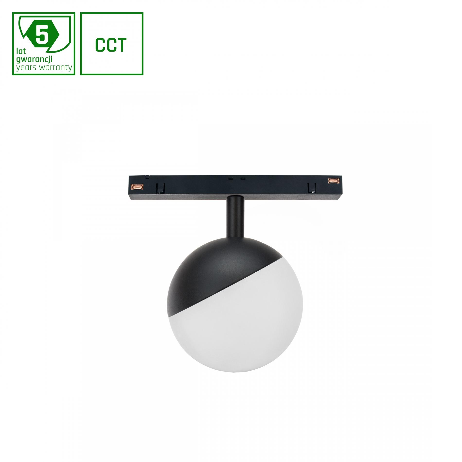 SMART GLOBE SPHERE TRACK LIGHT FI100X130MM 5W – Inteligentné bodové svietidlo na lištu